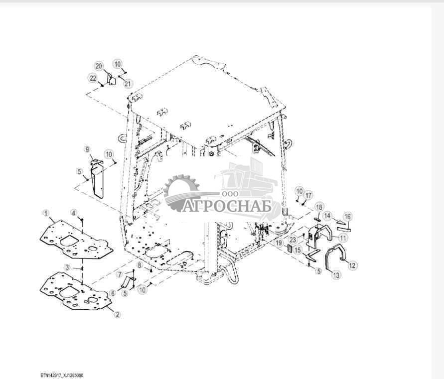 Отделка кабины 